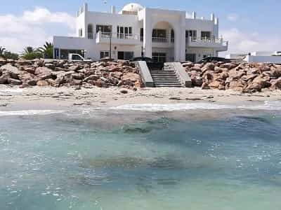 Flamingo Beach vue de la mer